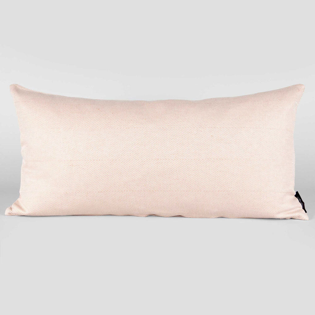35 x 70 cm pudebetræk, lys koral hør/bomuld, RosenbergCph