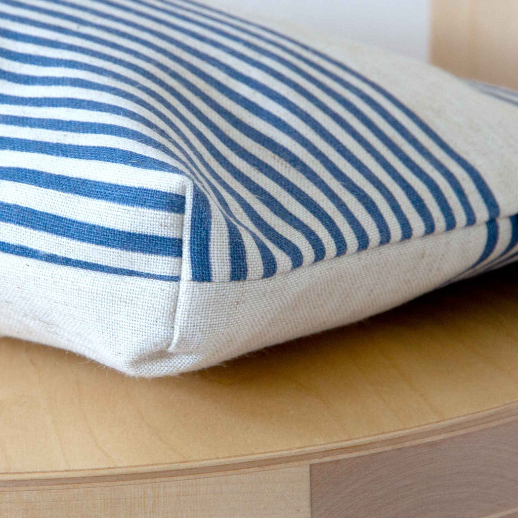 Stor pung i River blå mønster hjørne detalje, RosenbergCph