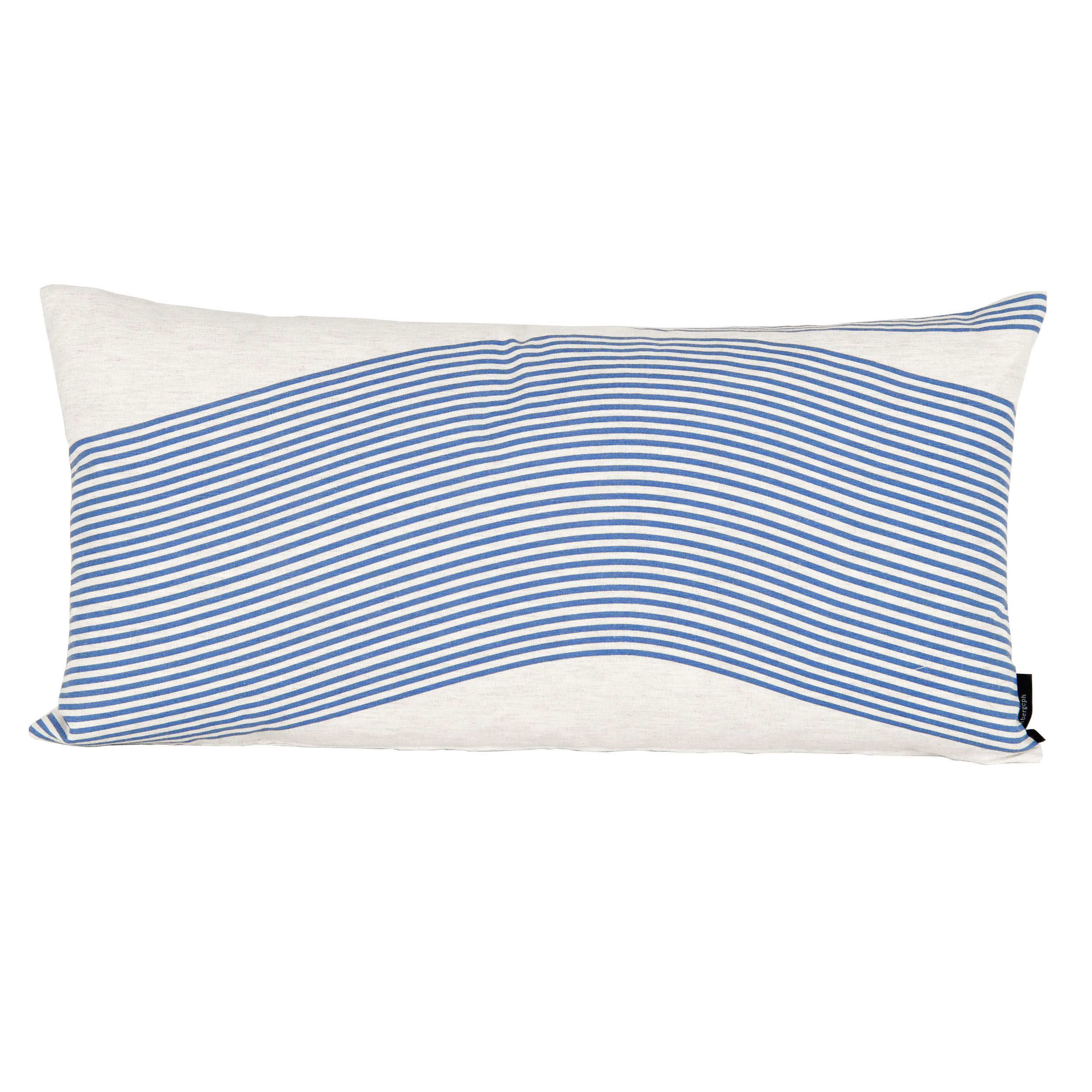 Rectangular cushion in River pattern, design Anne Rosenberg, RosenbergCph
