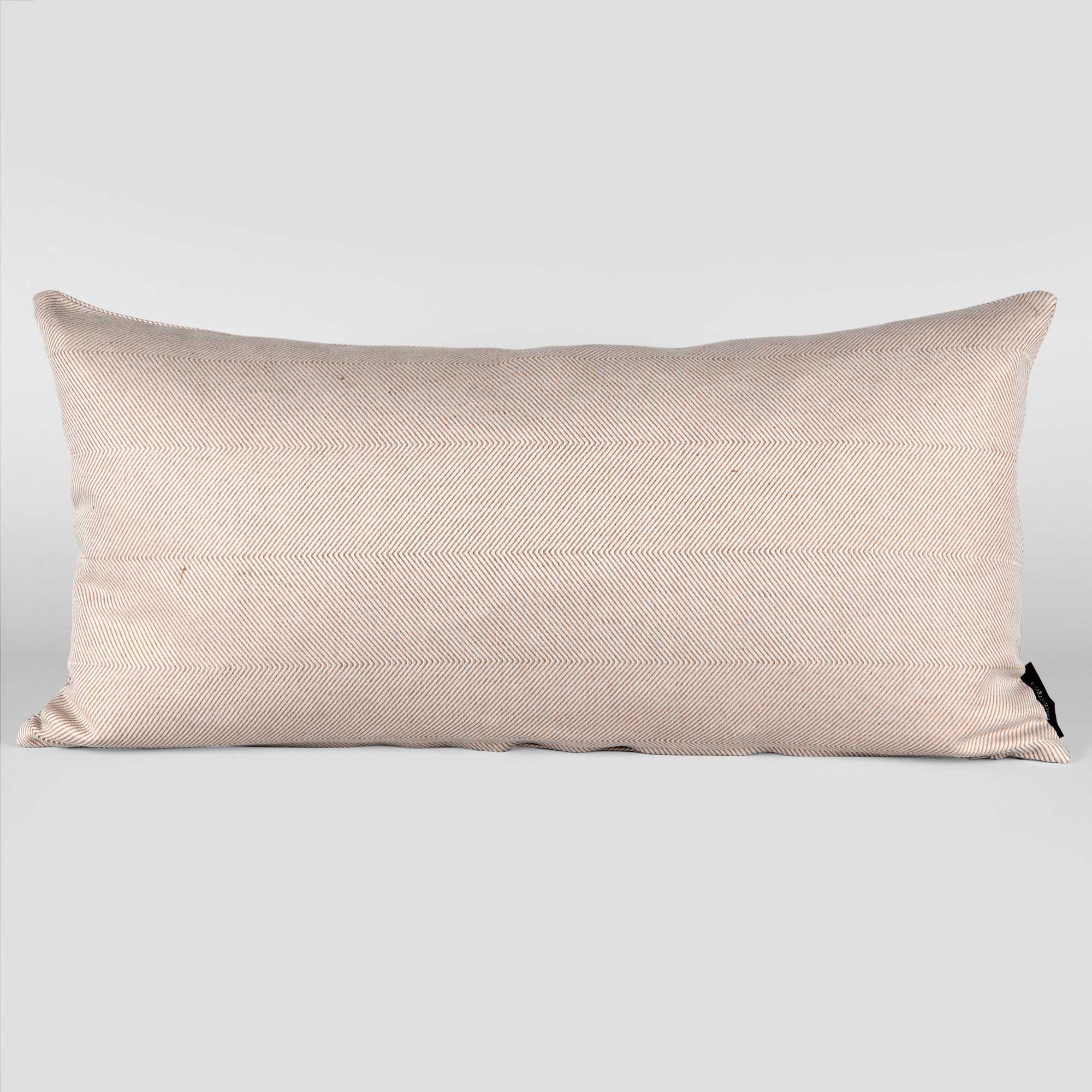 Rectangular cushion linen/cotton Light almond, design by Anne Rosenberg, RosenbergCph