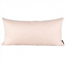 rectangular linen/cotton cushion, light coral
