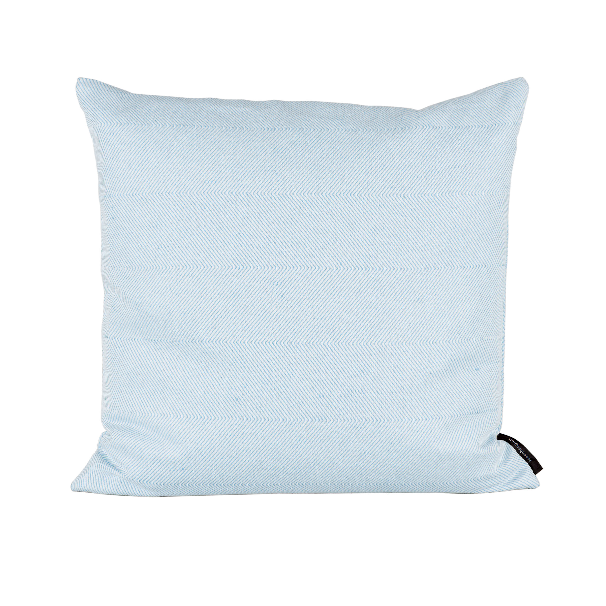 Square cushion linen/cotton Light Sky Blue, design by Anne Rosenberg, RosenbergCph
