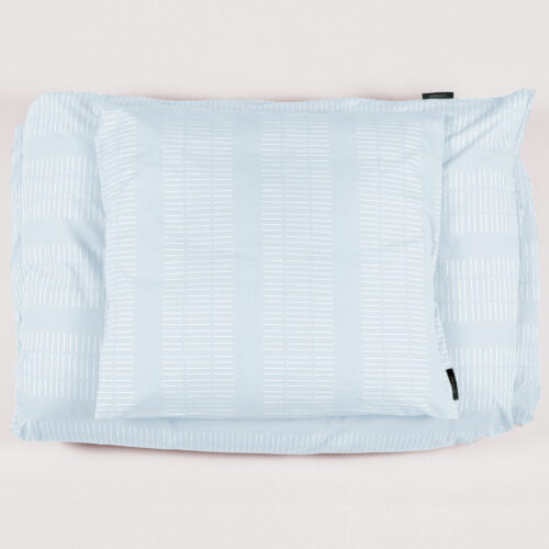 Bed linen, Dash sky blue, design Anne Rosenberg, RosenbergCph