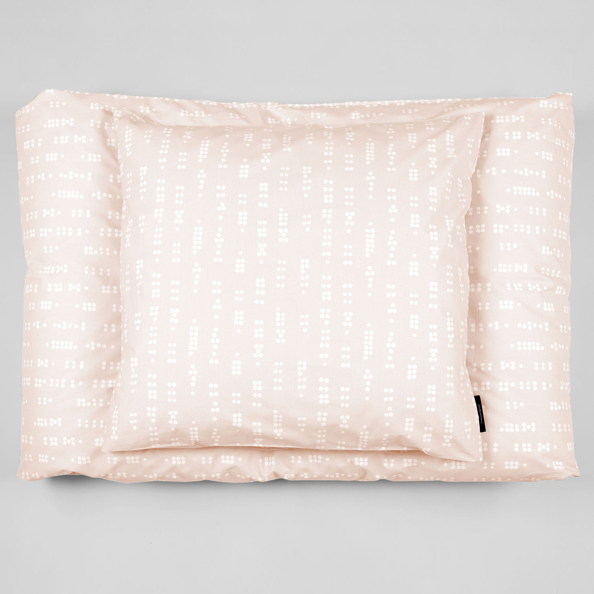 Bed linen, Dot Sea Shell, organic cotton design by Anne Rosenberg, RosenbergCph