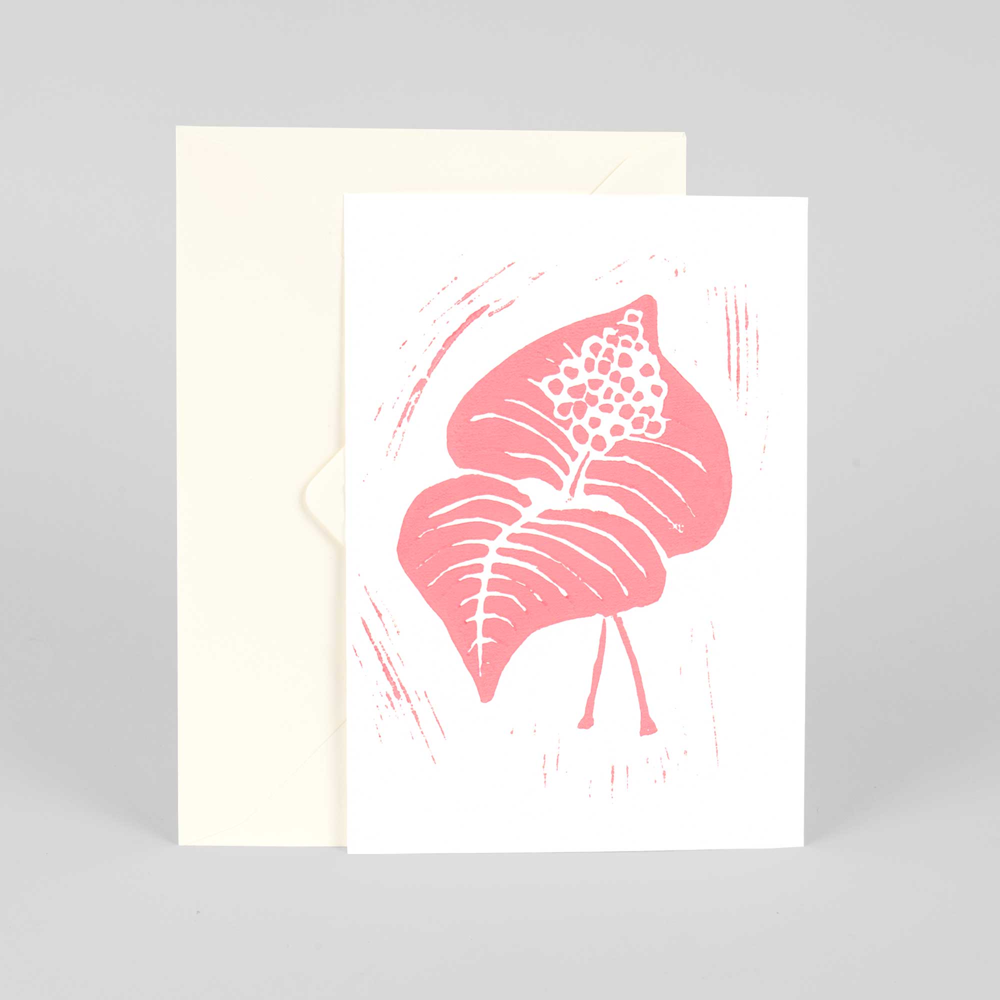 Greeting card, Berry, Linocut by Anne Rosenberg, RosenbergCph