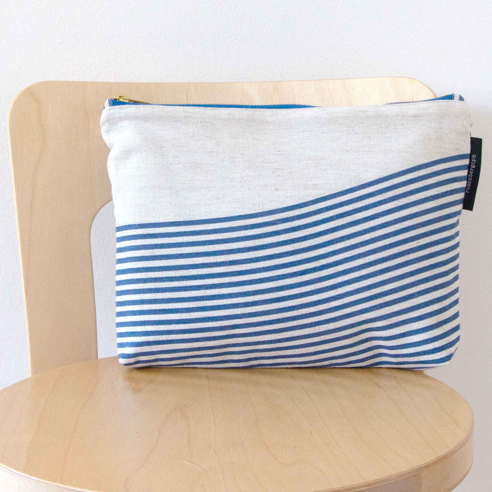 CTRL purse, River blue, design Anne Rosenberg, RosenbergCph