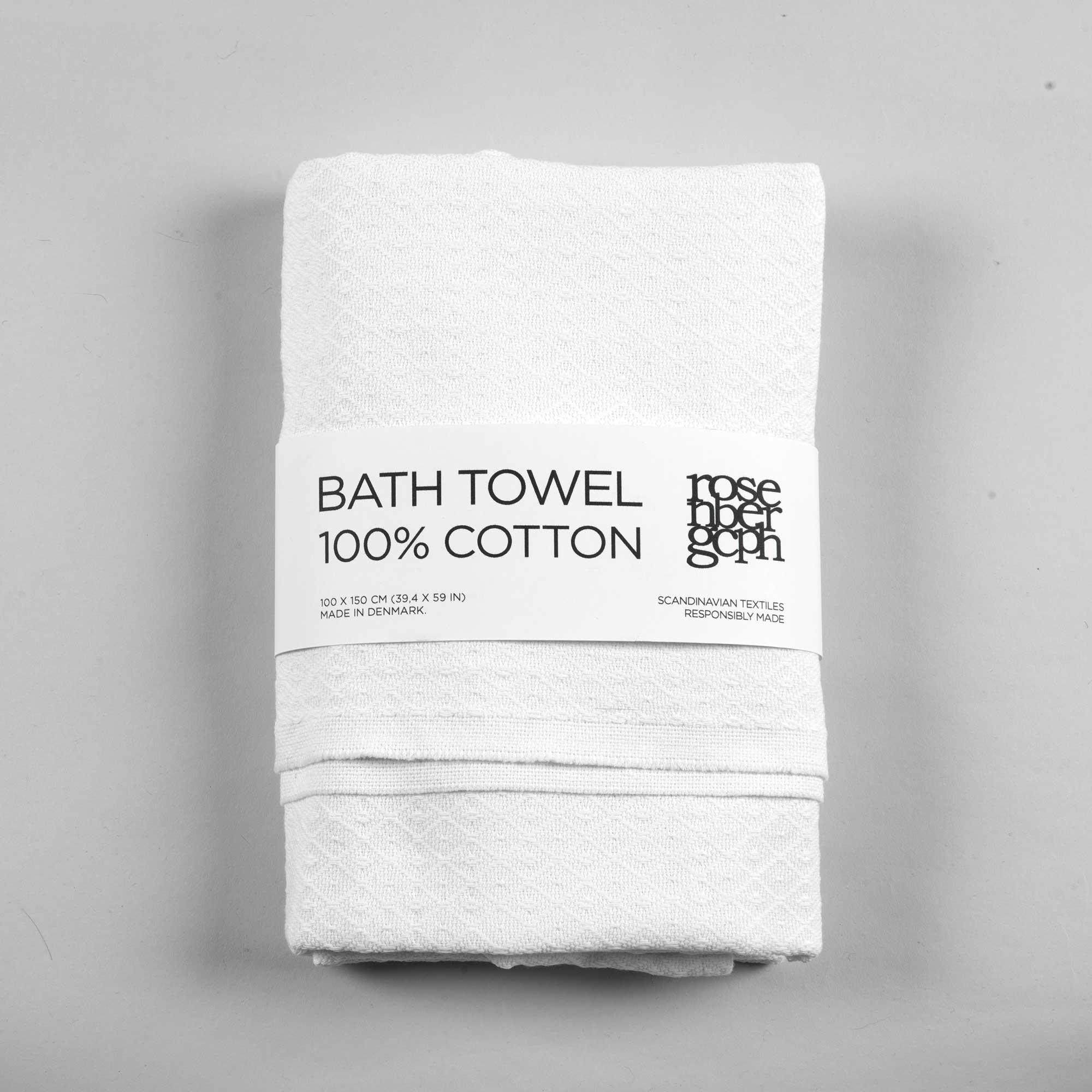 Bath towel, Harlequin, 100% cotton, Selected by RosenbergCph